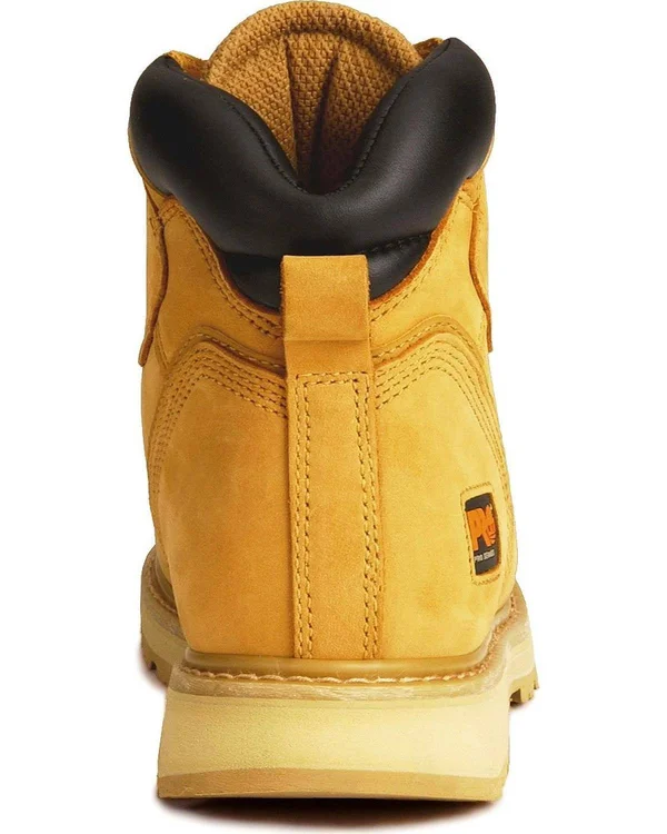 Timberland Pro Men's 6 in. Pit Boss Steel Toe Work Boot - Wheat