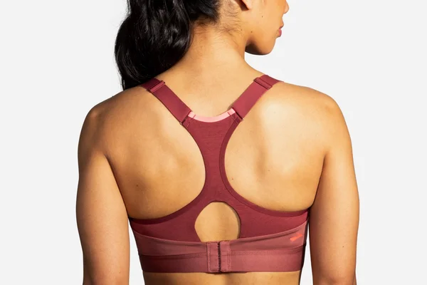 Brooks Dare Racerback Run Bra Terracotta/Deep Terracotta