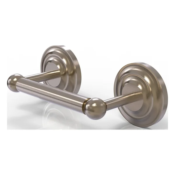 Allied Brass Prestige Que New Collection 2 Post Toilet Tissue Holder - Antique Pewter PQN-24