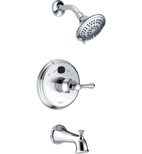 Delta Faucet 144984-SST2O MultiChoice 14 Series Temp2O Tub and Shower, Stainless