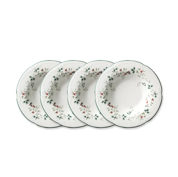 Pfaltzgraff Winterberry Rim Soup Bowl (8-Ounce - Set of 4)