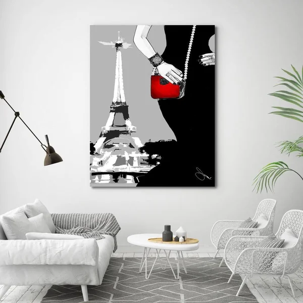 Picture Perfect International by Jodi Paris Nights Giclee Print Canvas Wall Art, 36 Inches x 48 Inches x 1.5 Inches