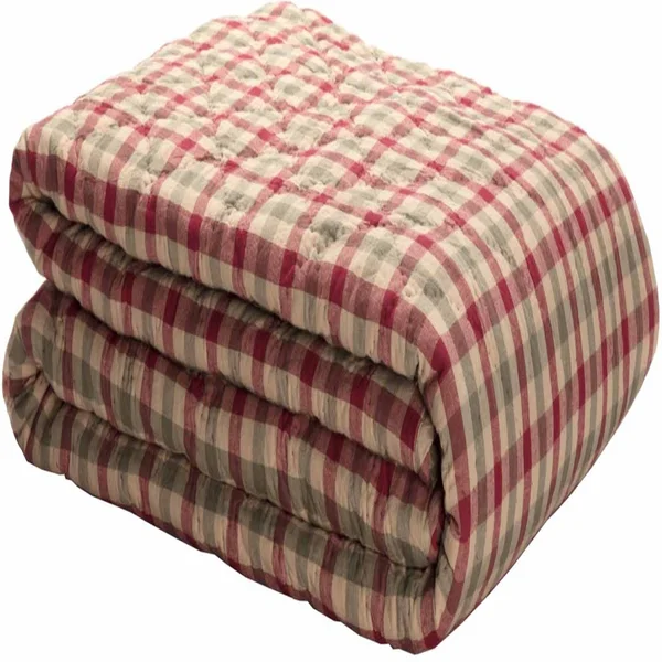 Jonathan Plaid Quilt - Queen