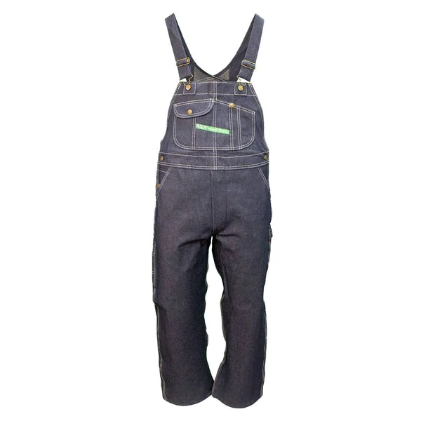 Key Denim Unlined Bib Overall - Blue Denim - 42/29