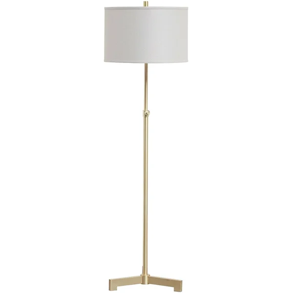 Ashley Laurinda Antique Brass Finish Metal Floor Lamp