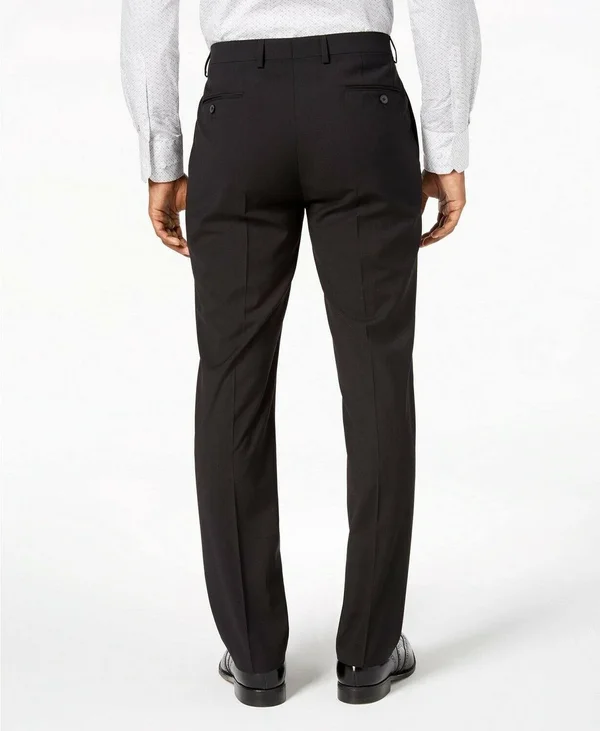 Van Heusen Flex Men's Slim-Fit Suit Jacket 38r Black New