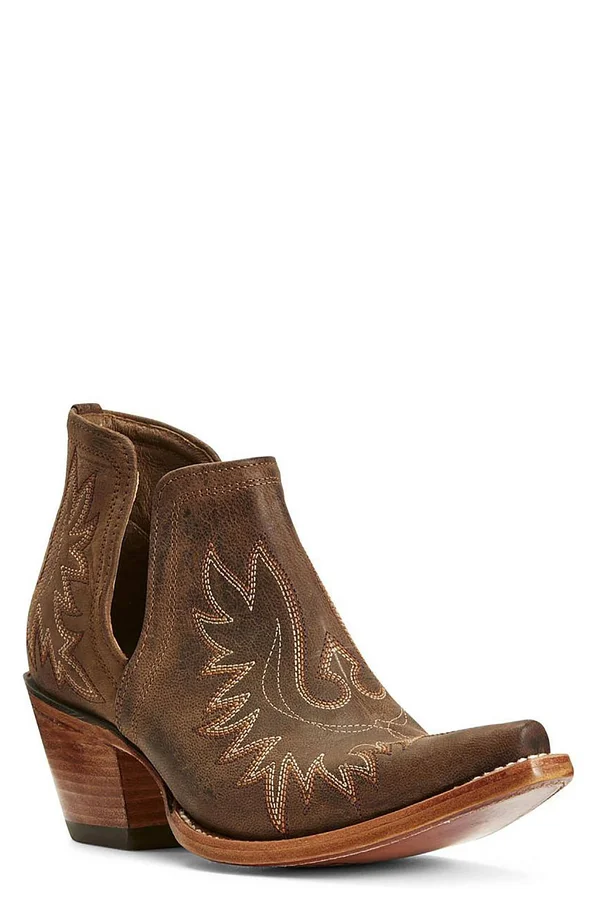 Ariat Women's Dixon Western Boots - Weathered Brown