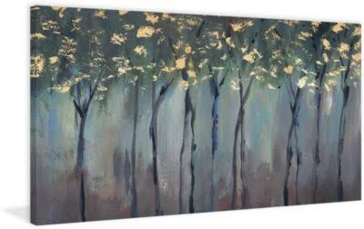 Somber Forest Framed Print - Multi