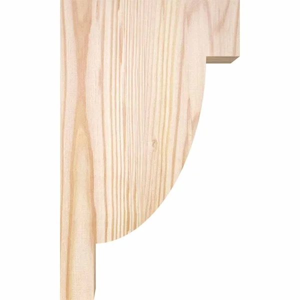 3 1/2x22W x 12x22D x 24x22H Alpine Smooth Corbel, Douglas Fir