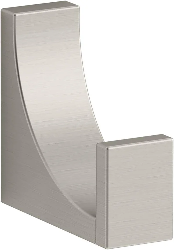 Kohler 26569-BN Minimal Robe Hook - Vibrant Brushed Nickel