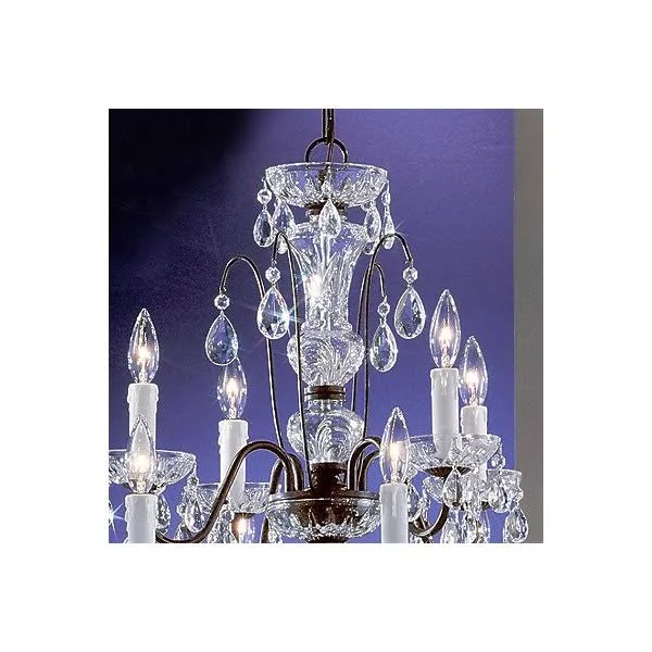 Classic Lighting 8379-EB-I English Bronze Daniele 12 Light Chandelier