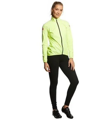 Castelli Emergency Jacket - Women's Yellow Fluo - XL