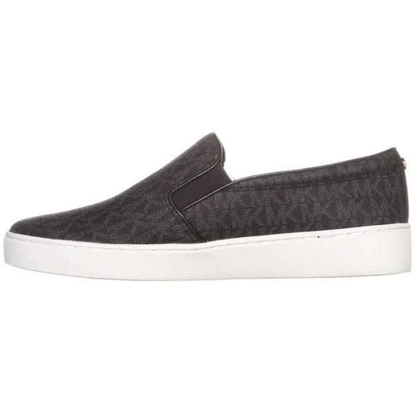Michael Michael Kors Black Keaton Slip on Sneakers