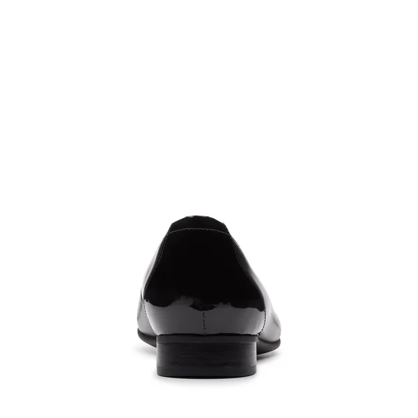 Women's Clarks Un Blush Cap Ballet Flat, Size: 10 Wide, Black