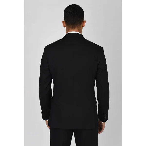 Kenneth Cole Reaction Black Suit SEPARATE Coat - 46L