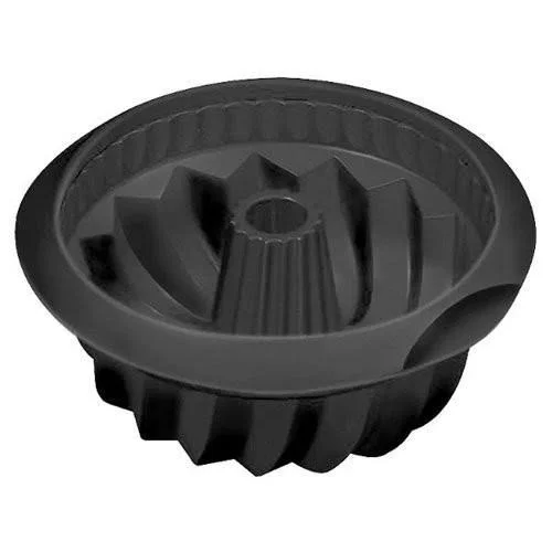 L閗ué 2400 ml Deep Savarin Cake Mould, Black