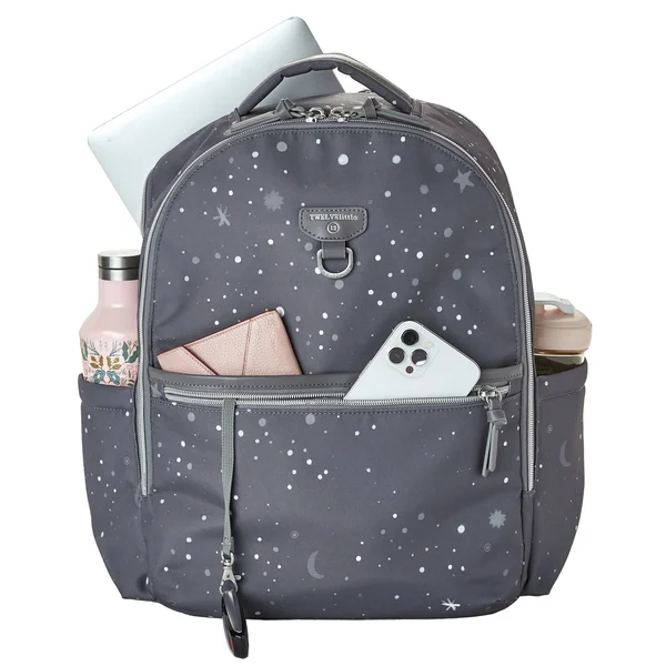TWELVElittle On-The-Go Backpack - Grey Twinkle - Wooden Toys & Scandi Style Interiors - Organic Kid's Toys - Scandiborn