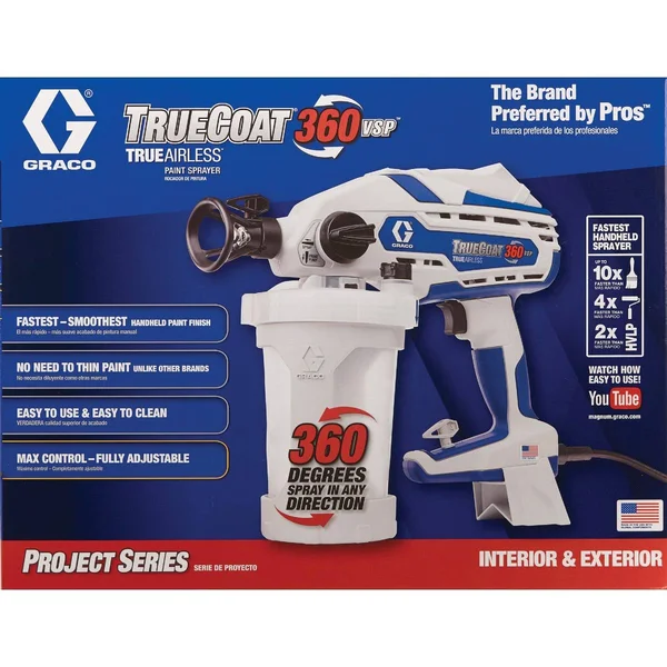 Graco TrueCoat 360VSP Airless Paint Sprayer