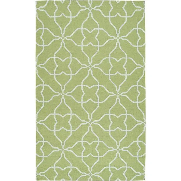 Surya Frontier Ft234 Green 5& x 8& Rectangular Area Rug