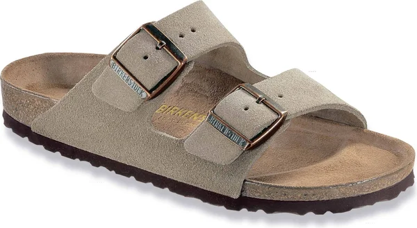 Birkenstock Arizona, Taupe Suede Size: 36 N