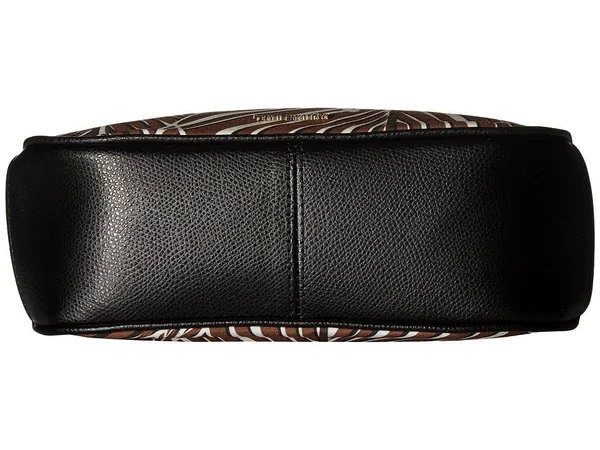 Vera Bradley Banana Leaves Brown Mini Vivian Crossbody