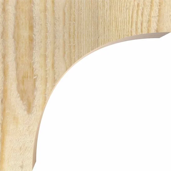 6x22W x 12x22D x 28x22H Huntington Rough Sawn Corbel - Douglas Fir