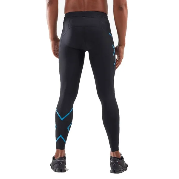 2XU MCS Run Comp Tights - Black - Large - Tall