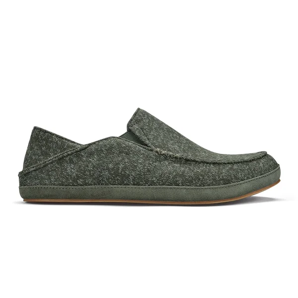Olukai Moloa Hulu Men's Slippers Deep Olive - Dusty Olive - 7
