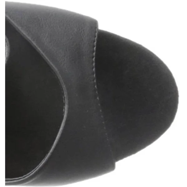 Pleaser FLAMINGO-809 - 8x22 Ankle Strap Sandal - Black Matte 12