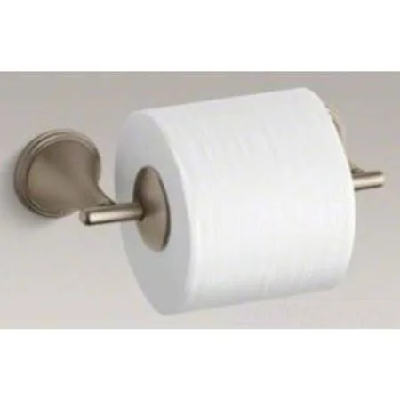 KOHLER K-361-BV Finial Traditional Toilet Tissue Holder, Vibrant Brushed Bronze
