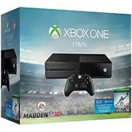 Microsoft Xbox One ea Sports Madden NFL 16 Bundle - 1 TB Hard (Refurbished) - Size: 12.6, Black