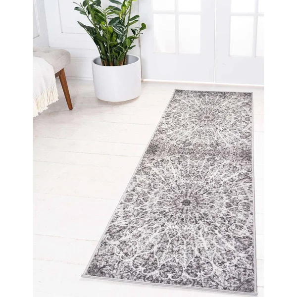 Unique Loom 3141528 8 x 8 ft. Grace Sofia Square Rug Brown