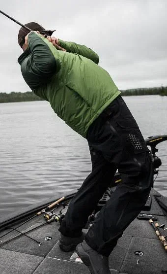 Simms Midstream Insulated Pull - Over spinach XL