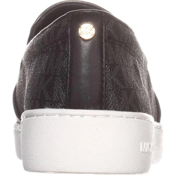 Michael Michael Kors Black Keaton Slip on Sneakers