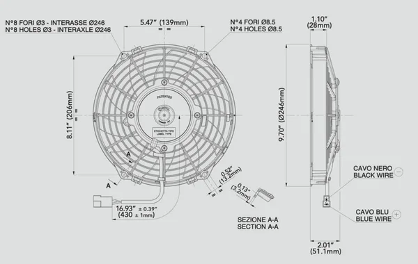 SPAL 30100452 - Electric Fan