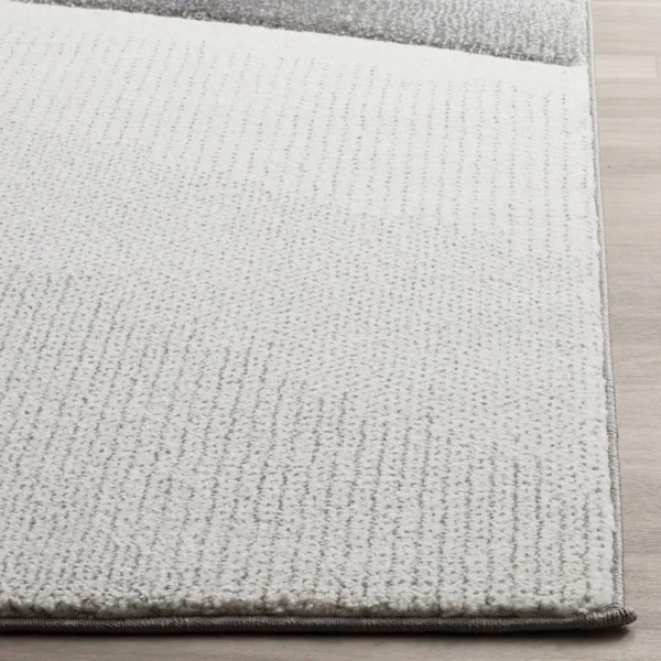 Safavieh Hollywood HLW713D 6&7x22 x 6&7x22 Square Grey - Teal Area Rug