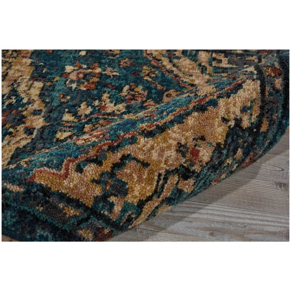 Nourison 2020 NR206 Area Rug - Teal, 2&3x22 x 11&