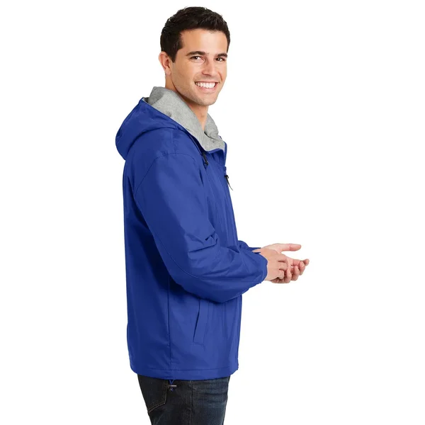Port Authority JP56 Team Jacket - Royal/Light Oxford - 5XL