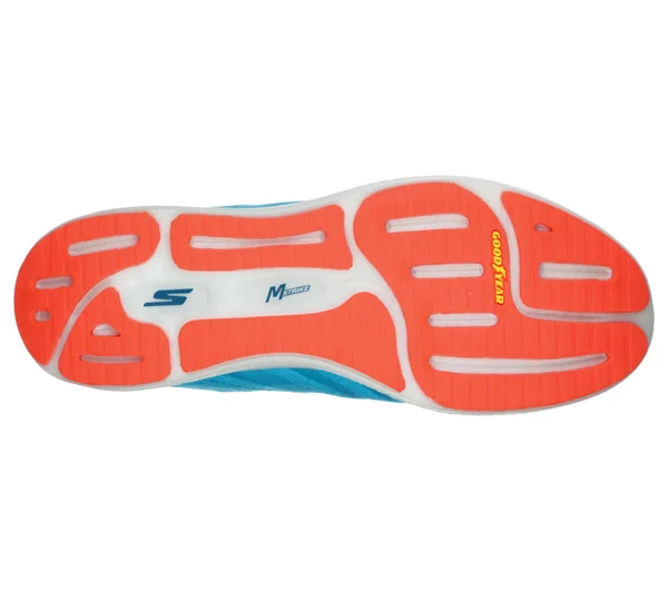 Skechers Go Run Razor Blue/Coral - Size 10.0
