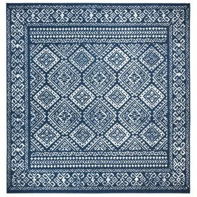Callista Southwestern Navy/Ivory Area Rug Bungalow Rose Rug Size: Square 9&