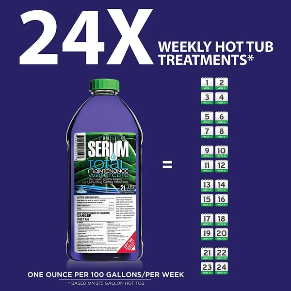 Hot Tub Serum Total Maintenance - 2 LITER