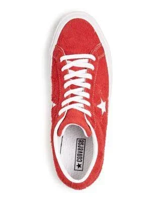Converse One Star Ox Men's Shoes Red-White 158434C - 11.5