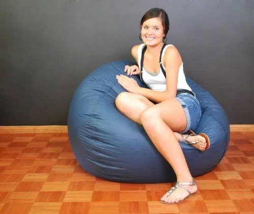 Classic Large Bean Bag Navy Blue