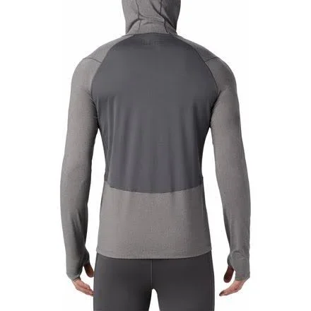 Mountain Hardwear Men's Ghee Hoody - Small - Heather Shark