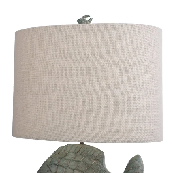 Stylecraft Nemo 27 in. Ocean Blue Table Lamp