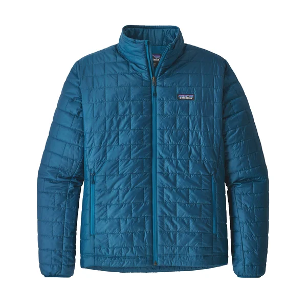 Patagonia Nano Puff Jacket - Men's M Big Sur Blue - Balkan Blue