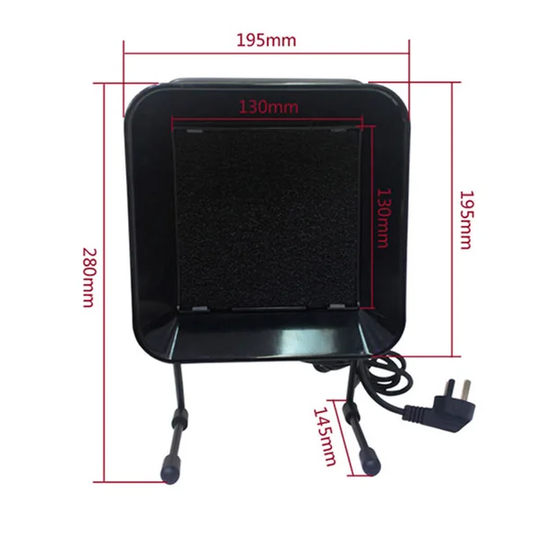 Best BST-493 220V 14/16W Antistatic Soldering Iron Smoke Absorber Remover Fume Extractor Carbon Filter Quiet Fan for ESD Solderi