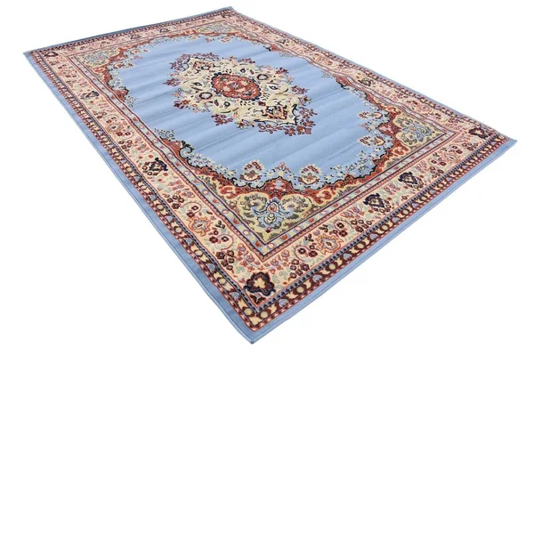 Unique Loom Washington Reza Area Rug - 6& x 9& (Light Blue)