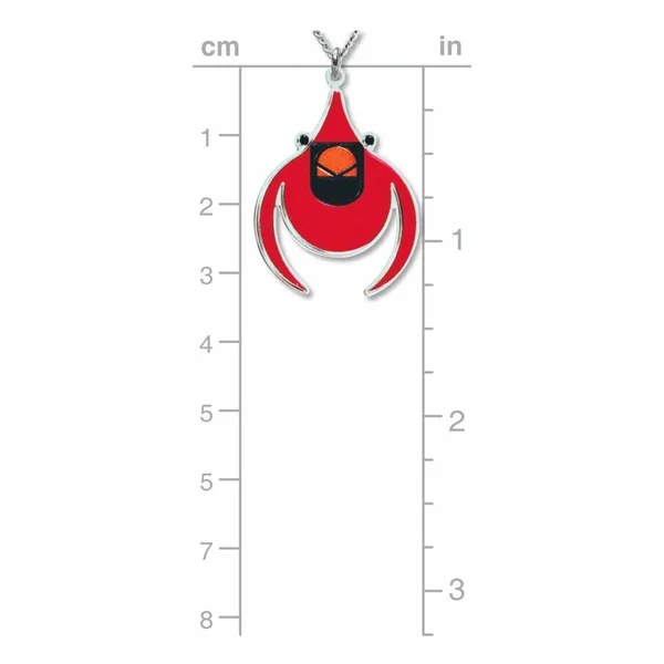 Charley Harper Cardinal Pendant