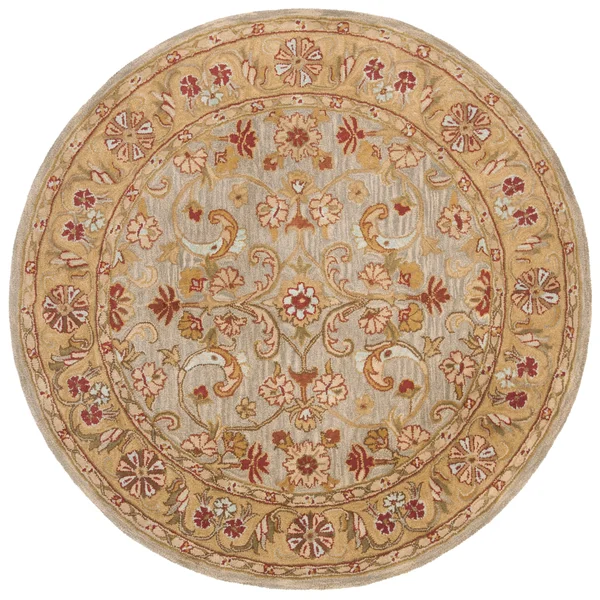 Safavieh 3& x 5& Classic CL324A Light Green, Gold Rug